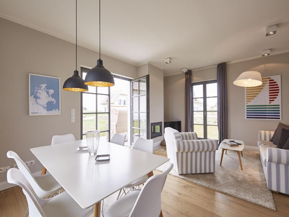 Reetland Am Meer - Premium Reetdachvilla Mit 3 Schlafzimmern, Sauna Und Kamin E24 Dranske Exterior foto